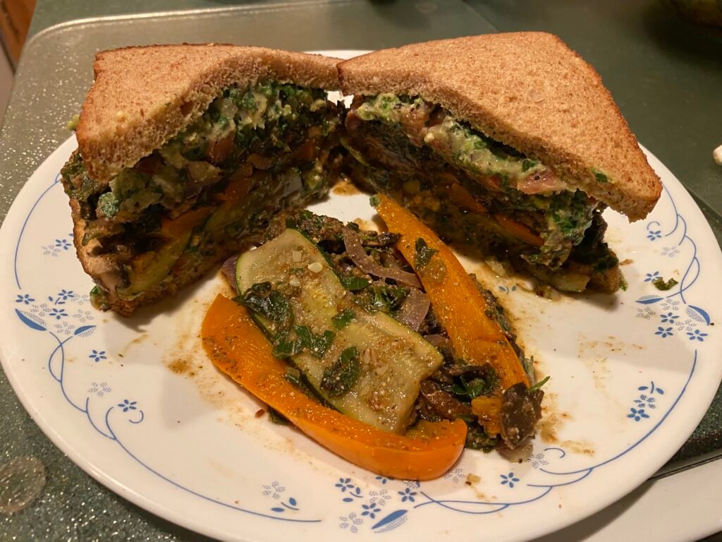 This sandwich has all the classic festive flavors that can be savored year-round.