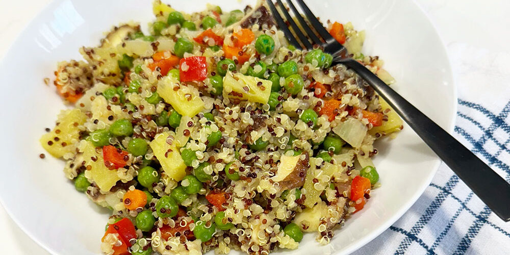 Pineapple Quinoa Stir-fry