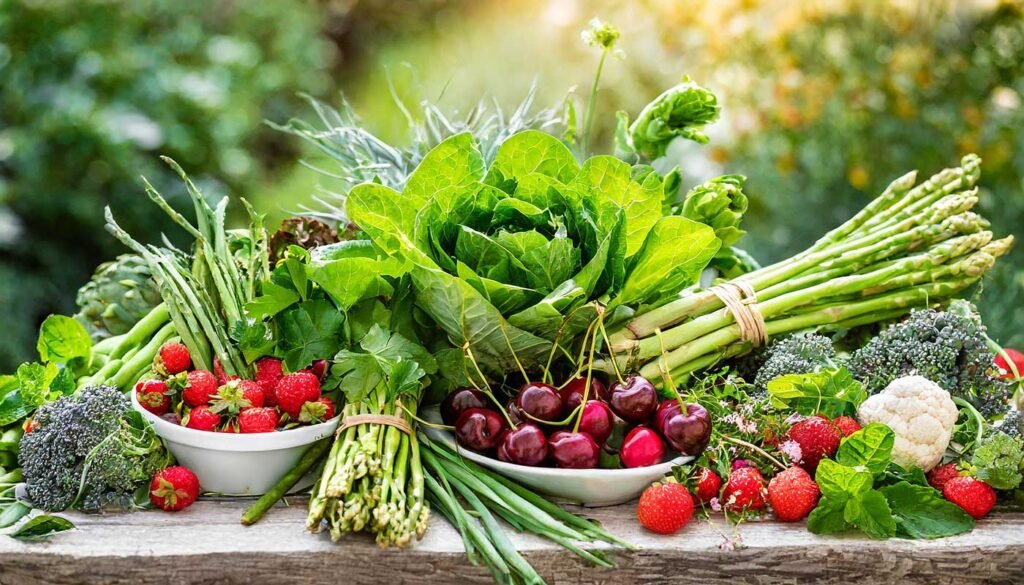 Eating a primarily seasonal and local diet can help you create a healthy body.