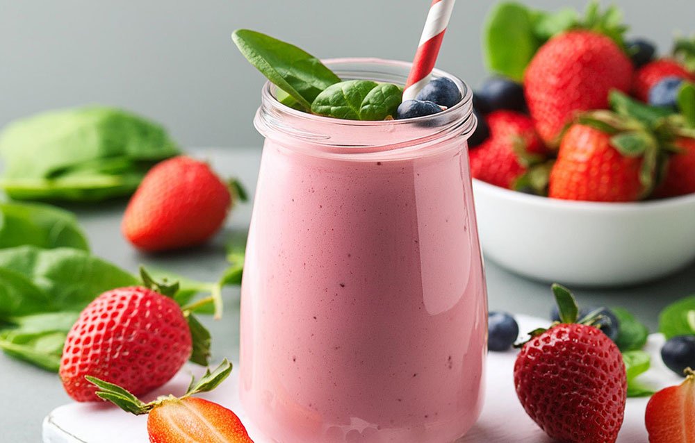 Boost your brainpower and stay cool this summer with the Berry Brain Booster Smoothie.